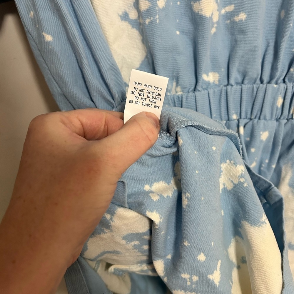 Judith March romper blue size medium - Picture 7 of 7